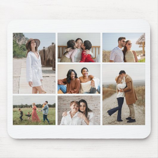 Creëer Uw eigen fotocollage 7 Muismat (Voorkant)