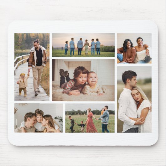 Creëer Uw eigen fotocollage 7 Muismat (Voorkant)