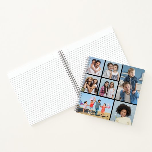 Creëer Uw eigen fotocollage 7 Notitieboek (Binnen)