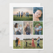 Creëer Uw eigen fotocollage 7 Notitiekaartje (Voorkant / Achterkant)