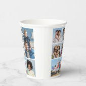Creëer Uw eigen fotocollage 7 Papieren Bekers (Rechts)