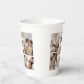 Creëer Uw eigen fotocollage 7 Papieren Bekers (Links)