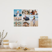 Creëer Uw eigen fotocollage 7 Poster (Keuken)