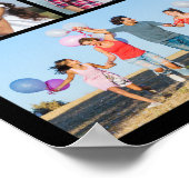 Creëer Uw eigen fotocollage 7 Poster (Hoek)