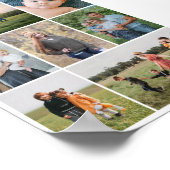 Creëer Uw eigen fotocollage 7 Poster (Hoek)