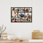 Creëer Uw eigen fotocollage 7 Poster (Keuken)