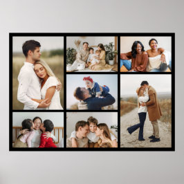 Creëer Uw eigen fotocollage 7 Poster