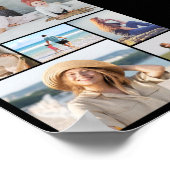 Creëer Uw eigen fotocollage 7 Poster (Hoek)