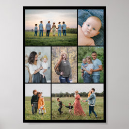 Creëer Uw eigen fotocollage 7 Poster
