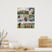 Creëer Uw eigen fotocollage 7 Poster (Keuken)