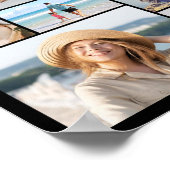 Creëer Uw eigen fotocollage 7 Poster (Hoek)