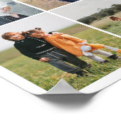 Creëer Uw eigen fotocollage 7 Poster (Hoek)
