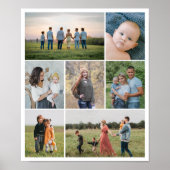 Creëer Uw eigen fotocollage 7 Poster (Voorkant)