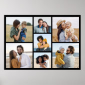 Creëer Uw eigen fotocollage 7 Poster (Voorkant)