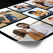 Creëer Uw eigen fotocollage 7 Poster (Hoek)