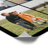 Creëer Uw eigen fotocollage 7 Poster (Hoek)