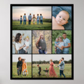 Creëer Uw eigen fotocollage 7 Poster (Voorkant)