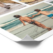 Creëer Uw eigen fotocollage 7 Poster (Hoek)