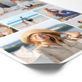 Creëer Uw eigen fotocollage 7 Poster (Hoek)