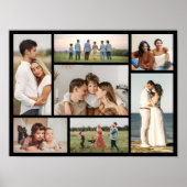 Creëer Uw eigen fotocollage 7 Poster (Voorkant)