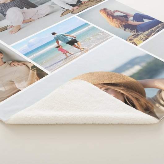 Creëer Uw eigen fotocollage 7 Sherpa Deken (3/4)