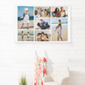 Creëer Uw eigen fotocollage 7 Spandoek (Insitu)