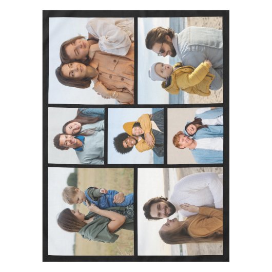 Creëer Uw eigen fotocollage 7 Tafelkleed (Voorkant)