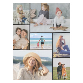 Creëer Uw eigen fotocollage 7 Tafelkleed