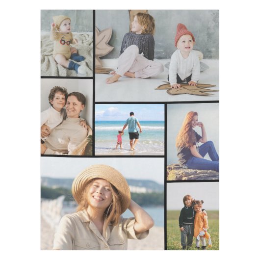 Creëer Uw eigen fotocollage 7 Tafelkleed (Voorkant)