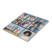 Creëer Uw eigen fotocollage 7 Tegeltje (Zijkant)