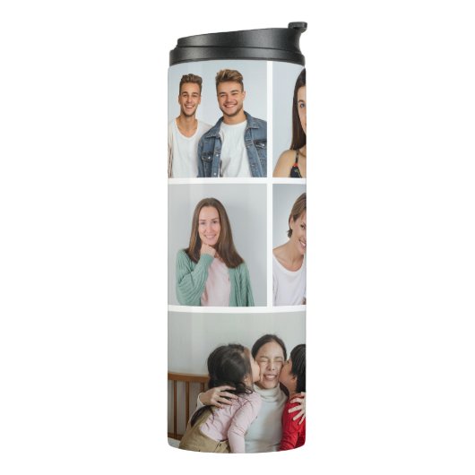 Creëer Uw eigen fotocollage 7 Thermosbeker (Gedraaid links)