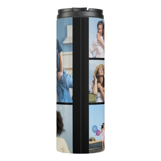 Creëer Uw eigen fotocollage 7 Thermosbeker (Achterkant)