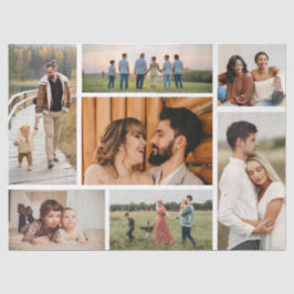 Creëer Uw eigen fotocollage 7 Tissuepapier