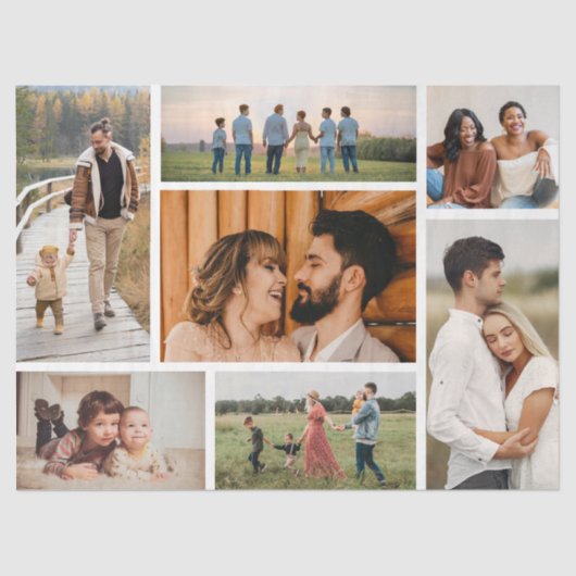 Creëer Uw eigen fotocollage 7 Tissuepapier (Voorkant)