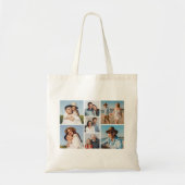 Creëer Uw eigen fotocollage 7 Tote Bag (Voorkant)