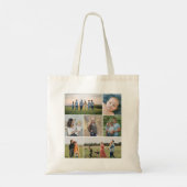 Creëer Uw eigen fotocollage 7 Tote Bag (Achterkant)