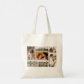 Creëer Uw eigen fotocollage 7 Tote Bag (Achterkant)
