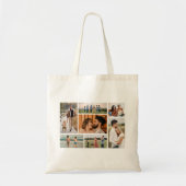 Creëer Uw eigen fotocollage 7 Tote Bag (Voorkant)