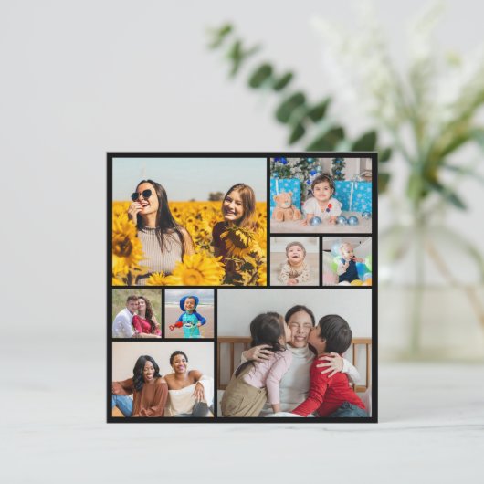 Creëer Uw eigen fotocollage 8 (Staand voorkant)