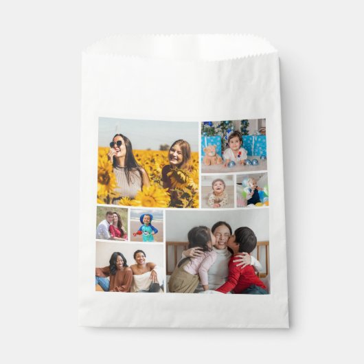 Creëer Uw eigen fotocollage 8 Bedankzakje (Voorkant)