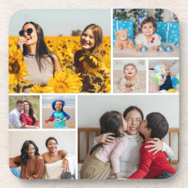 Creëer Uw eigen fotocollage 8 Bier Onderzetter