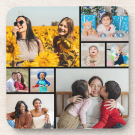 Creëer Uw eigen fotocollage 8 Bier Onderzetter