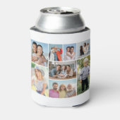 Creëer Uw eigen fotocollage 8 Blikjeskoeler (Blikje Achterkant)