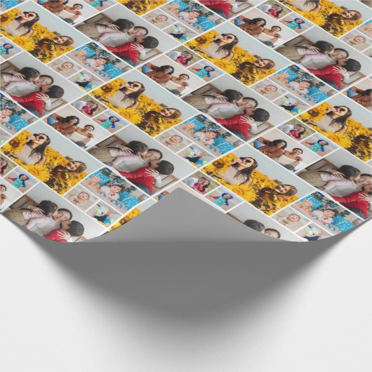 Creëer Uw eigen fotocollage 8 Cadeaupapier (Hoek)