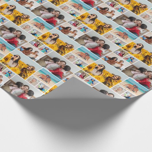 Creëer Uw eigen fotocollage 8 Cadeaupapier (Hoek)