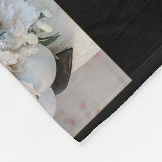 Creëer Uw eigen fotocollage 8 Fleece Deken (Hoek)