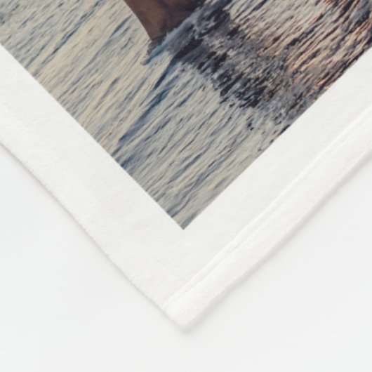 Creëer Uw eigen fotocollage 8 Fleece Deken (Hoek)