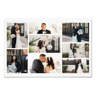 Creëer Uw eigen fotocollage 8 Foto Afdruk