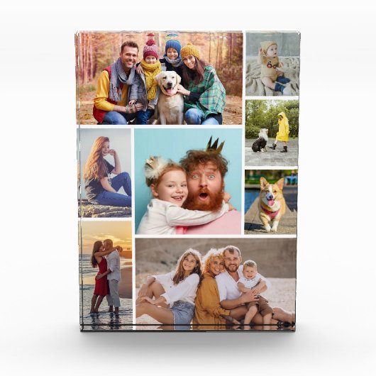 Creëer Uw eigen fotocollage 8 Fotoblokken (Voorkant)