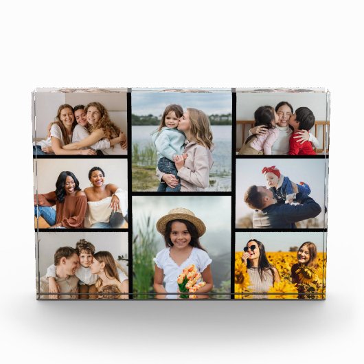 Creëer Uw eigen fotocollage 8 Fotoblokken (Voorkant)